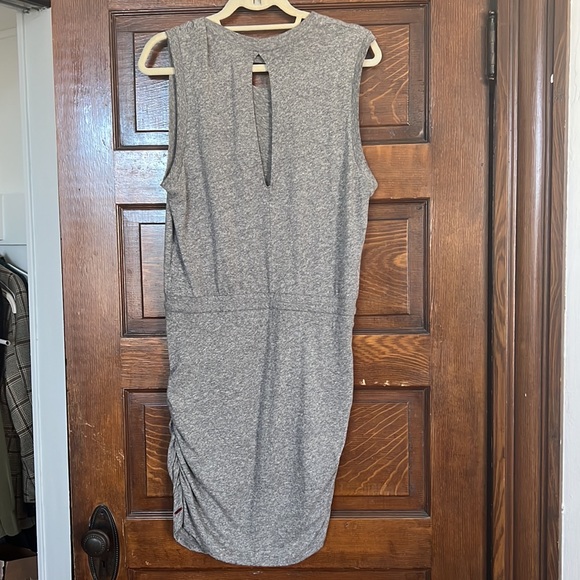 Philanthropy, cotton dress, ruched, sides, drawstring. - Picture 4 of 4
